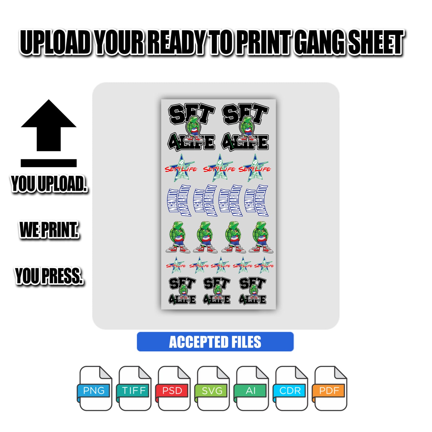 BUILD A DTF GANG SHEET